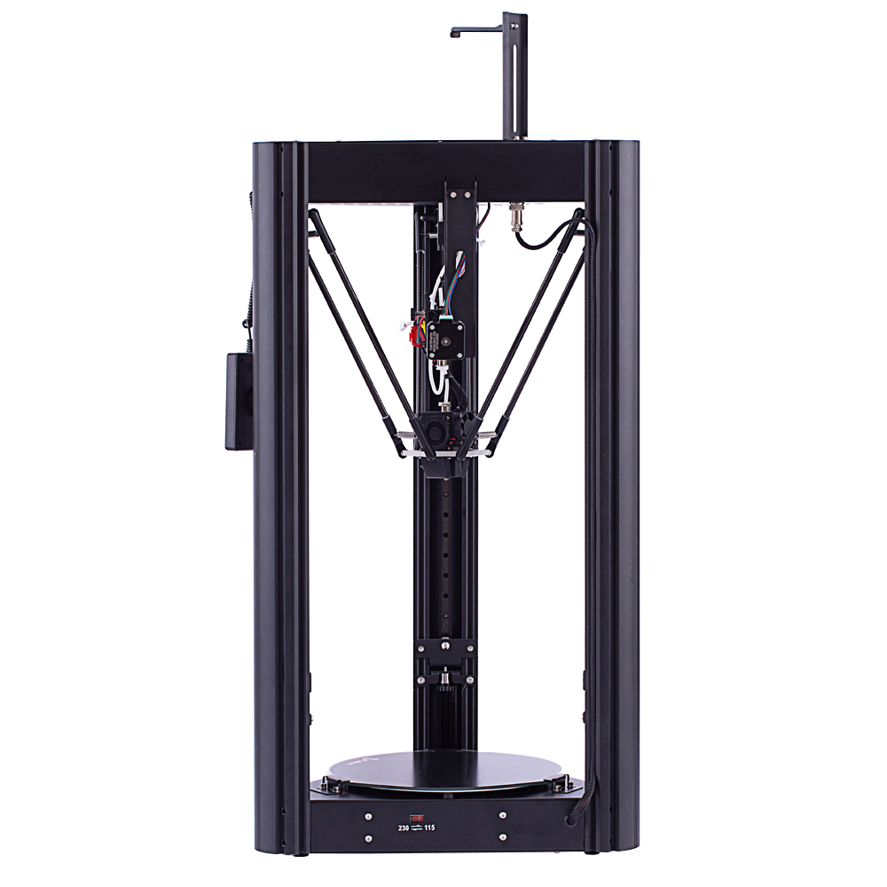 FLSUN SR Super Racer 3D Printer Fast 200mm/s FDM Delta Linear Guide Pre-Assembly with Auto-Leveling Resume Printing 1.75mm Printing Size 260x260x330mm