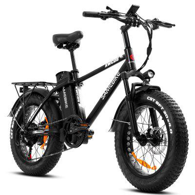SAMEBIKE XWC05 750W Electric Bikes for Adults Up to 65 Miles EBike 4.0 Inch Fat Tire Electric Bike 27 Mph