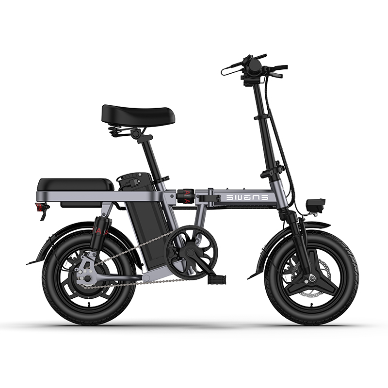 ENGWE T14 Folding Electric Bikes for Adults Teens 350W 19.2MPH 14 Inch Fat Tire 48V10AH Removable Lithium Battery
