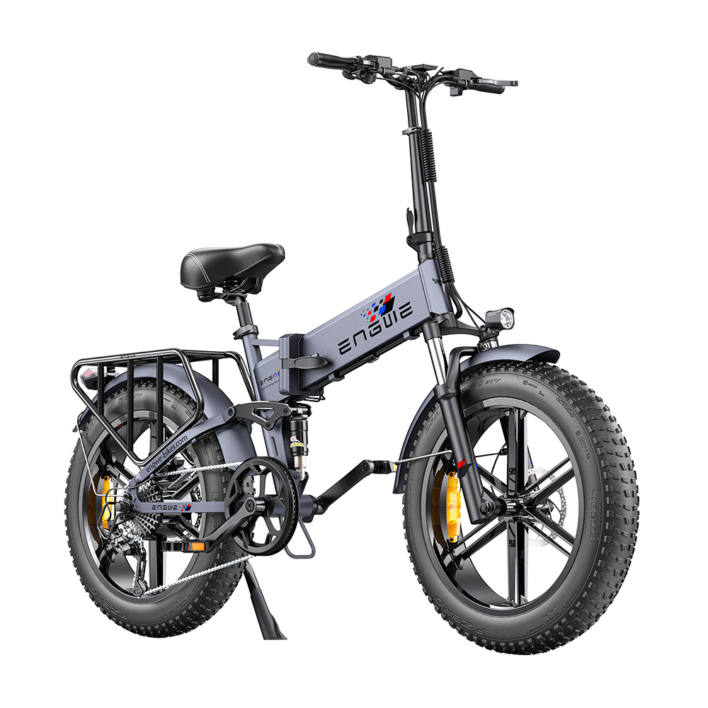ENGWE ENGINE Pro Upgrade Version Electric Bicycle 20inch Fat Tire 750W Brushless Motor 48V 16Ah Battery  8 Speed System