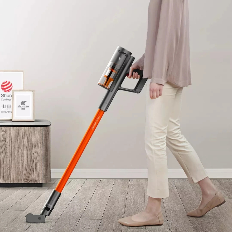 Xiaomi Shunzao Z11Max Smart Handheld Wireless Vacuum Cleaner  26000Pa strong suction  deep mites removal hair entanglement